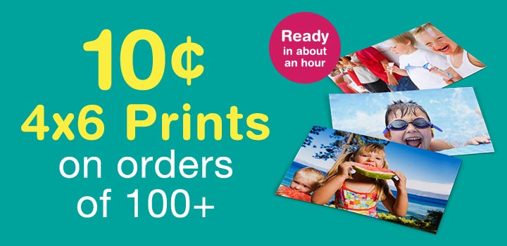 10¢ 4×6 Prints From Walgreens (Must buy 100+)